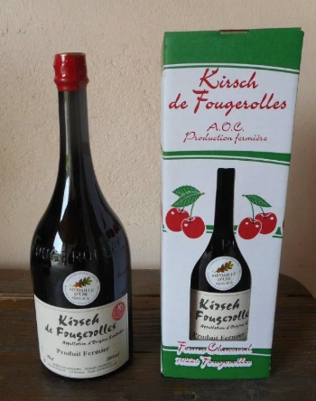 bouteille Kirsch et packaging